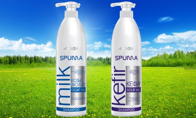 Spuma shampoo kefir & goat milk