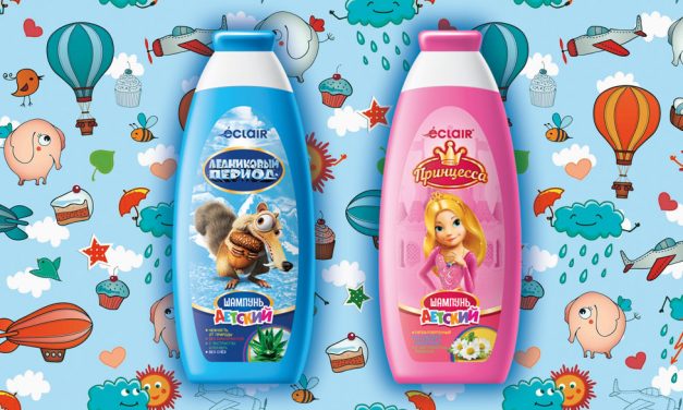 Éclair shampoo for kids